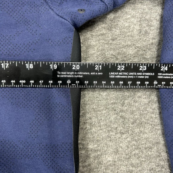 Nike Court Sweatshirt Mens M Blue Fleece Crewneck Pullover Tennis 715242 - Picture 10 of 16